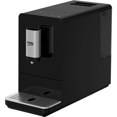 BEKO - CEG3190B - Automatische Espressomaschine mit integrierter Kaffeemühle, Tank 1,5 Liter, Druck 19 bar - Schwarz, 23,6 x 43,6 x 38 cm