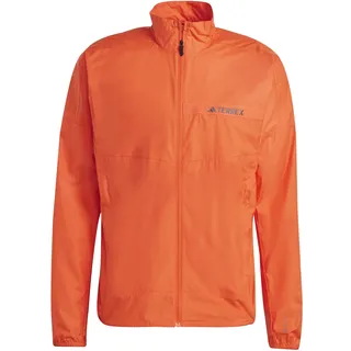 adidas Lauf-Trainingsjacke Terrex Multi Wind (leicht, Windbreaker) orange Herren