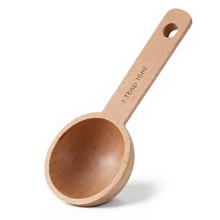 15ml Kaffeelöffel Holz Mess Löffel in Walnuss Kaffeelöffel Portionierer | Kaffeelot Kaffeemesslöffel Dosierlöffel für zu Hause Kaffeeportionierer Gemahlenen Kaffee Bohnen Pulver Espress