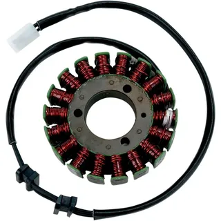Moose Utility Division Kawasaki Kef 300 2x4 Lakota 95-00/akota Sport 01-03/klf 300 2x4 Bayou 88-04/4x4 Bayou 89-04 Stator - Silver / Cooper - One Size