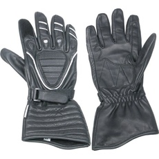 Ototop Motorrad Handschuhe Leder, Schwarz, Größe XL