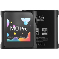 Shanling M0 Pro Portable High-Res Music Player mit Bluetooth 5.0 und DAC Funktion (Schwarz)
