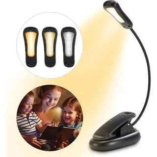 Draadloser Nachttischleuchter mit 5 Lampen, 9 Stufen, Schwarz
