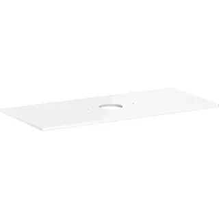 Hansgrohe Xelu Q Konsolentisch 1180x550x0 Weiß Hochglanz