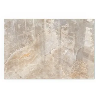 Tulup Kaminbodenplatte Glas 120 x 80 x 0,4 cm Beige