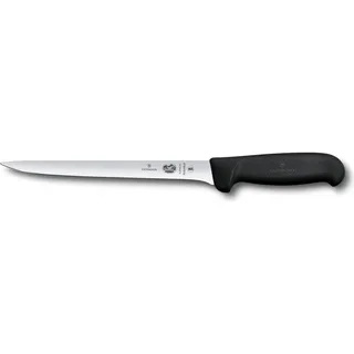 Victorinox Fibrox Filetiermesser 20 cm Schwarz/Silber flexibel