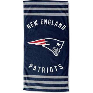 NorthWest New England Patriots Strandtuch 30 x 60 cm gestreift