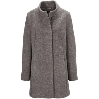 GOLDNER Langmantel »Kurzgröße Moderner Kurzmantel mit Wollanteil«, beige