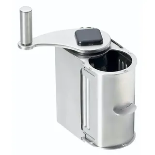 Kitchencraft World Of Flavours Edelstahl Rotierende Käsereibe - Silver - One Size