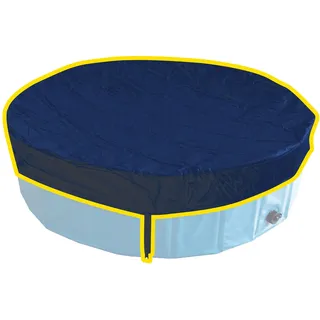 Croci - Poolabdeckung für Hunde, wasserdichtes und widerstandsfähiges PVC, runde Form