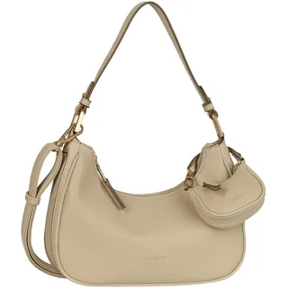 Gabor bags Devika Damen Umhängetasche Schultertasche Mittelgroß Beige