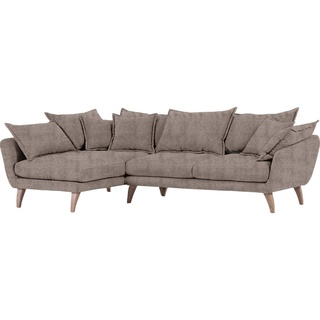 Ambia Home Wohnlandschaft , Taupe , Textil , L-Form , 267x170 cm , Stoffauswahl , Wohnzimmer, Sofas & Couches, Wohnlandschaften