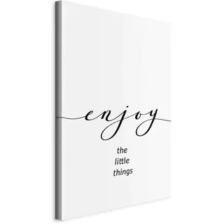 artgeist Leinwandbild , Schwarz, Weiß , Textil, Holzwerkstoff , rechteckig , 40x60x1.2 cm , Keilrahmen , Bilder & Rahmen, Bilder, Leinwandbilder