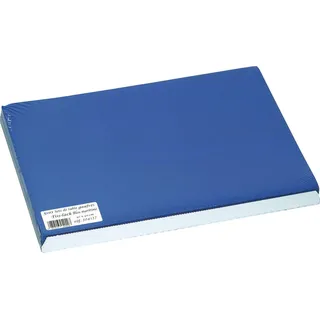 ProNappe 304019I 500er Pack Einweg-Tischset aus geprägtem und satiniertem Papier 30 x 40 cm Farbe Meeresblau hergestellt in Frankreich