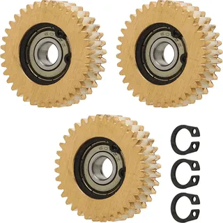 3 Stcs Elektrofahrrad 36T -Motor Zahnrad Gewicht 38 mm Kupferrad für Roller