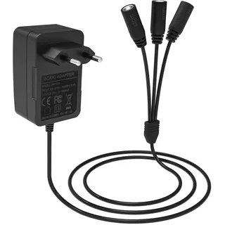 Ladegerät 24V1A 3-Schnittstelle Hue Play Lightbar Netzadapter Ersatz | kompatibel mit Philips Hue White & Color Ambiance Play Lightbar 7820230E7,915005733701,7820131P7,915005734601