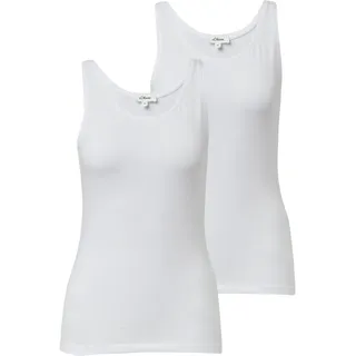 s.Oliver Tanktop Weiß M