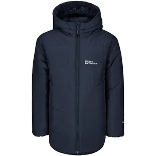 Jack Wolfskin Solyd Ins Coat, G Kinder Gr.152 - Wintermantel - blau