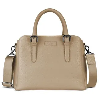 Bugatti Elsa Handtasche Leder 30 cm gelb