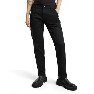 G-Star Damen Kate Boyfriend Chino, Schwarz - - 27-32