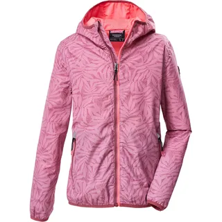 KILLTEC Mädchen Funktionsjacke/Regenjacke wasserdicht mit Kapuze KOS 163 GRLS JCKT, puderrosa, 176, 44359-000