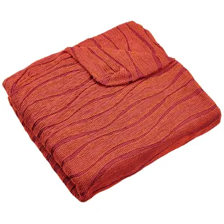 Zebra Textil Husse Relax-Sessel, Orange, 1 Sitzer