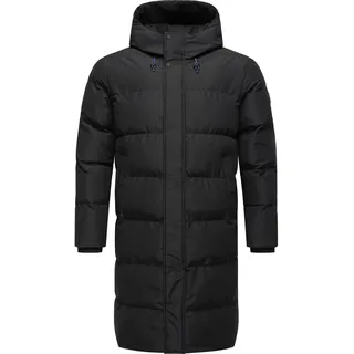 Steppmantel RAGWEAR "Wintermantel Nordwey", Herren, Gr. XL, schwarz, Obermaterial: 100% Polyester PES. Futter: 100% Polyester PES. 100% Polyester PES., Mäntel Steppmantel