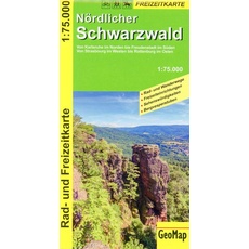 Nördlicher Schwarzwald 1:75 000 Wanderkarte