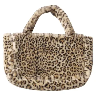 Boltze Heimtasche Leopard 50x30x10cm - Braun