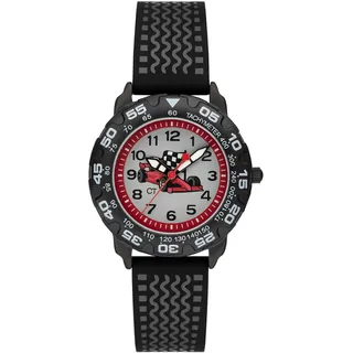 Cool Time The Cool Black Racer 0 mm Silikonarmband schwarz
