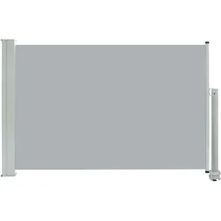vidaXL Seitenmarkise 60 x 300 cm Grau Polyester