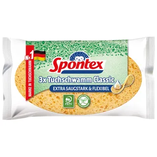 Spontex Tuchschwamm Classic, x3