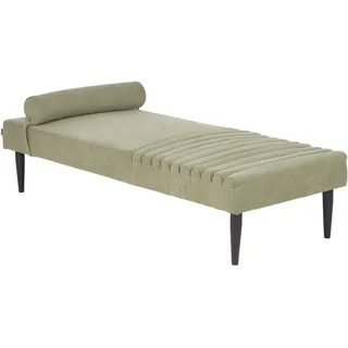 Beliani Chaiselongue Polyester Grün