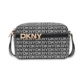 DKNY für Damen. R52E5J31 Avril Tasche schwarz (OSFA), Lässig, PVC