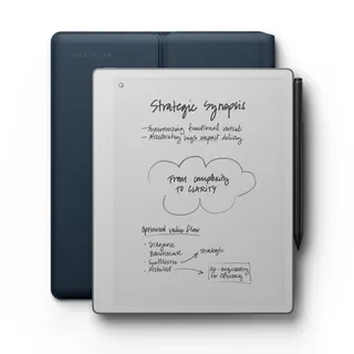 reMarkable Paper Pure mit Marker Plus und Sleeve Folio – Ozeanblau