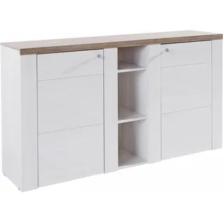 OTTO home Sideboard Larona 155 x 84,9 x 37,1 cm Weiß