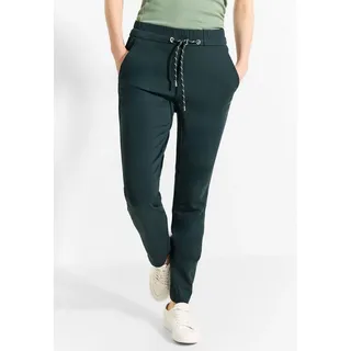 Cecil Damen B377686 Hose Casual Fit, Fir Green,M / 30L