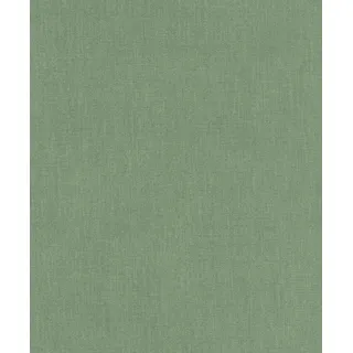 Rasch Textil Rasch Tapeten 633191 - Unitapete aus Vlies in Grün aus der Kollektion Color your life - 10,05 m x 0,53 m (LxB)