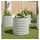 Garten-Hochbeet 80 x 80 x 81 cm Silber