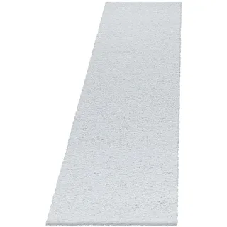 Ayyildiz Hochflorteppich Sydney 3000 Weiß 60 cm x 110 cm