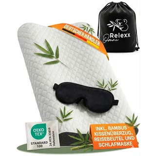 omnirelexx Ergonomisches Nackenkissen 1 x 1 cm Weiß