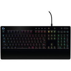 Logitech G G213 Prodigy Gaming Keyboard, LIGHTSYNC RGB, Mech-Dome-Tasten, Backenfest, Multimedia-Tasten, AZERTY-Layout, Belgisch – Schwarz