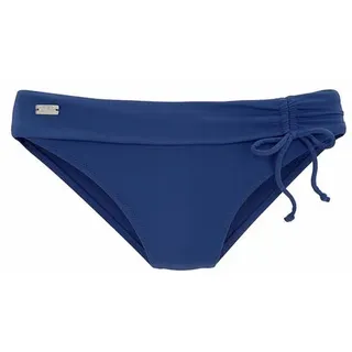 Buffalo Bikini-Hose »Happy« mit Umschlagbund, blau,