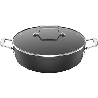 Rösle Servierpfanne Raise, Edelstahl, Metall, 28x11x32 cm, Kochen, Pfannen, Servierpfannen