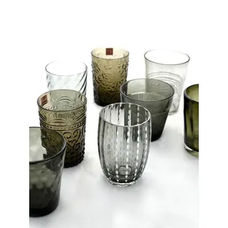Zafferano - Melting Pot Set mit 6 Gläsern, gemischt, grau, MP00109