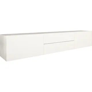 borchardt Möbel Sophia Lowboard 200 cm Weiß MDF/Melamin
