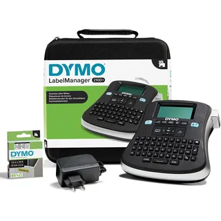 Dymo LabelManager 210D - Beschriftungsgerät - QWERTZ-Tastatur, Kofferset,