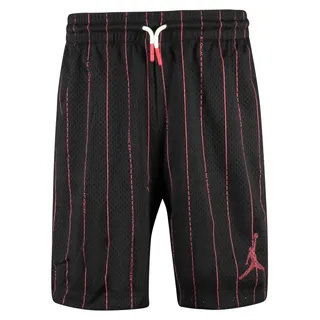 Sportliche Herren Shorts, Schwarz – Elastischer Bund, Taschen, Details - Schwarz