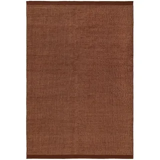 benuta Pure Wollteppich Rocco Braun 200x300 cm , Textil , Beton Optik , Rechteckig , 200x300 cm , pflegeleicht , Teppiche und Böden, Teppiche, Schafwollteppiche