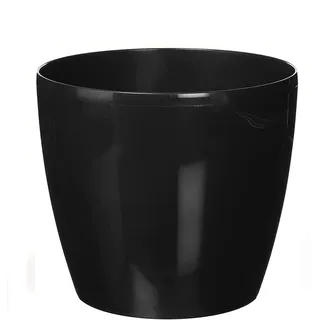 Lamela Pflanzkübel Magnolia 120 mm, Schwarz